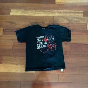 Youth Medium Christmas Christian Kids Shirt